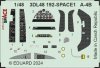 Eduard 3DL48192 A-4B SPACE HOBBY 2000, HASEGAWA 1/48